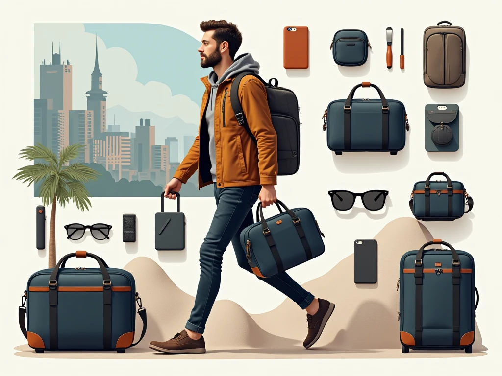 Praktiska resaccessoarer för resenären