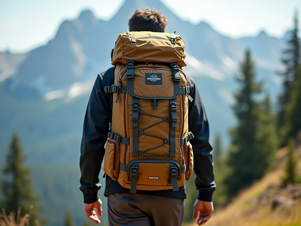 Resryggsäck för äventyr